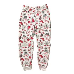 Christmas Patterned XL (16-18) Lightweight Pajama Bottoms